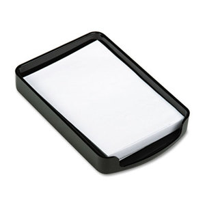 2200 Series Memo Holder, Plastic, 4w x 6d, Black by OFFICEMATE INTERNATIONAL CORP.