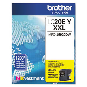 Brother Industries, Ltd LC20EY LC20EY Innobella Super High-Yield Ink, Yellow by BROTHER INTL. CORP.