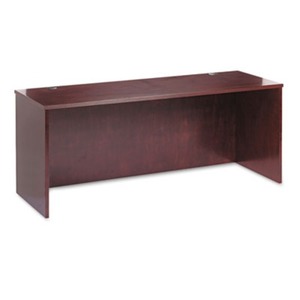 BASYX BW2121NN BW Veneer Series Credenza Shell, 72w x 24d x 29h, Mahogany by BASYX