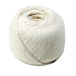 White Cotton 10-Ply (Medium) String in Ball, 475 Feet by QUALITY PARK PRODUCTS