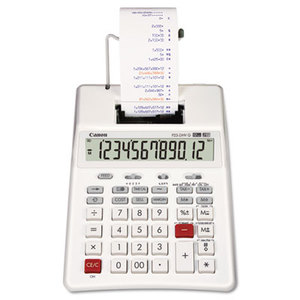 P23-DHV-G Two-Color Palm Printing Calculator, Purple/Red Print, 2.3 Lines/Sec by CANON USA, INC.