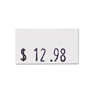 Consolidated Stamp Manufacturing Company 090944 One-Line Pricemarker Labels, 7/16 x 13/16, White, 1200/Roll, 3 Rolls/Box by CONSOLIDATED STAMP