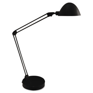 LED Desk and Task Lamp, 5W, 5-1/2w x 24h, Black by LEDU CORP.