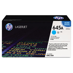 Hewlett-Packard C9731A HP 645A, (C9731A) Cyan Original LaserJet Toner Cartridge by HEWLETT PACKARD COMPANY