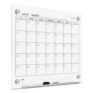 Quartet GC2418F Infinity Magnetic Glass Calendar Board, 24 x 18 by QUARTET MFG.