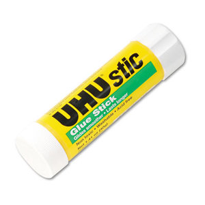 UHU Stic Permanent Clear Application Glue Stick, 1.41 oz by SAUNDERS MFG. CO., INC.