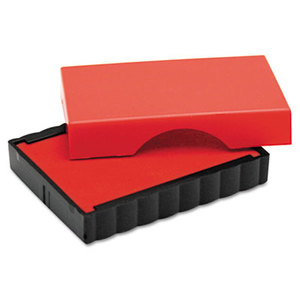 Trodat T4911 Message Replacement Pad, 9/16 x 1 1/2, Red by U. S. STAMP & SIGN