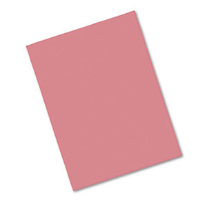 PACON CORPORATION 103580 Riverside Construction Paper, 76 lbs., 9 x 12, Raspberry, 50 Sheets/Pack by PACON CORPORATION