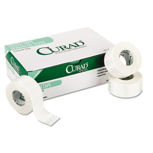 First Aid Silk Cloth Tape, 2" x 10 yds, White, 6/Pack by MEDLINE INDUSTRIES, INC.