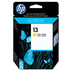 Hewlett-Packard C4817A HP 13, (C4817A) Yellow Original Ink Cartridge by HEWLETT PACKARD COMPANY