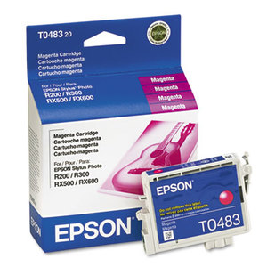 Epson Corporation T048320 T048320 Quick-Dry Ink, 430 Page-Yield, Magenta by EPSON AMERICA, INC.