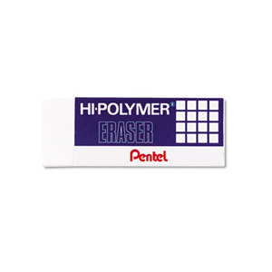 Hi-Polymer Block Eraser, 3/Pack by PENTEL OF AMERICA