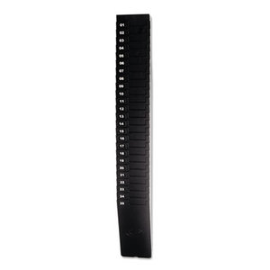 Lathem Time Company 25-9EX Expandable Time Card Rack, 25-Pocket, Holds 9" Cards, Plastic, Black by LATHEM TIME CORPORATION