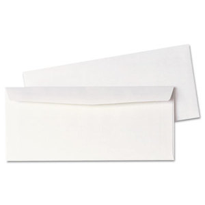 Business Envelope, Contemporary, #10, White, 500/Box by QUALITY PARK PRODUCTS