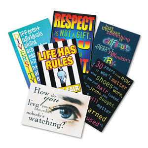"Building Character" ARGUS Poster Combo Pack, 13 3/8 x 9, 6/Pack by TREND ENTERPRISES, INC.