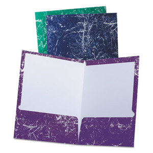 ESSELTE CORPORATION 50190 Marble High Gloss Portfolio, Charcoal/Green/Navy/Purple by ESSELTE PENDAFLEX CORP.