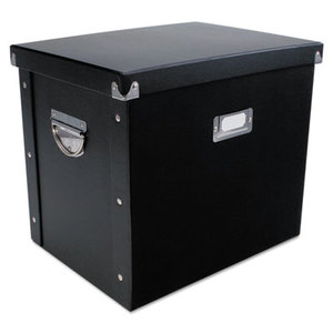 Advantus Corporation AVT63002 File Box, 13 x 10 x 11, Letter, Paperboard, Black by ADVANTUS CORPORATION