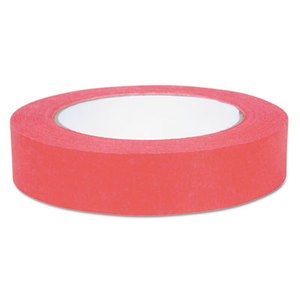 Color Masking Tape, .94" x 60 yds, Red by SHURTECH