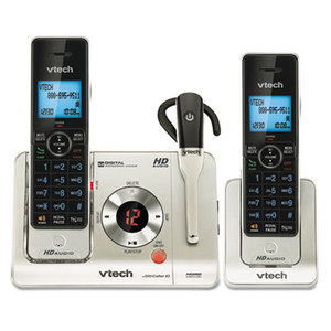 LS6475-3 Digital Answering System, Base, Cordless Headset and Handset by VTECH COMMUNICATIONS
