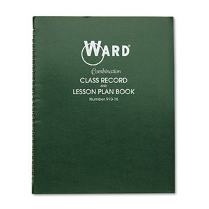 Combination Record & Plan Book, 9-10 Weeks, 6 Periods/Day, 11 x 8-1/2 by THE HUBBARD COMPANY