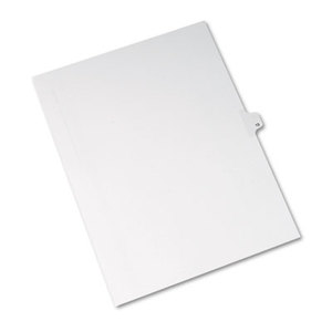 Avery 82211 Allstate-Style Legal Side Tab Divider, Title: 13, Letter, White, 25/Pack by AVERY-DENNISON