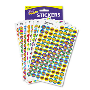SuperSpots and SuperShapes Sticker Variety Packs, Positive Praisers, 2,500/Pack by TREND ENTERPRISES, INC.