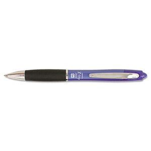 ZEBRA PEN CORPORATION 42220 Z-Grip MAX Roller Ball Retractable Gel Pen, Blue Ink, Medium, Dozen by ZEBRA PEN CORP.