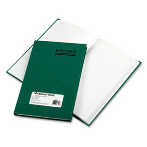 REDIFORM OFFICE PRODUCTS 56521 Emerald Series Account Book, Green Cover, 200 Pages, 9 5/8 x 6 1/4 by REDIFORM OFFICE PRODUCTS