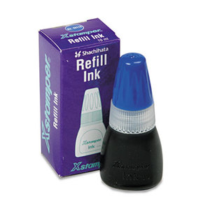 Shachihata, Inc XST22113 Refill Ink for Xstamper Stamps, 10ml-Bottle, Blue by SHACHIHATA INC. U.S.A.