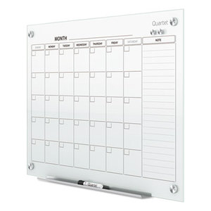 Quartet GC4836F Infinity Magnetic Glass Calendar Board, 48 x 36 by QUARTET MFG.