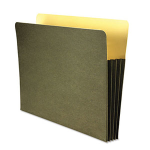 ACCO Brands Corporation WCC68RG Recycled File Pocket, Straight Cut, Letter, 3 1/2 Inch Expansion, Green by WILSON JONES CO.