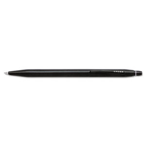 A. T. Cross Company AT0625-2 Century Gel Roller Ball Click Pen, Classic Black, Black Ink by A.T. CROSS COMPANY