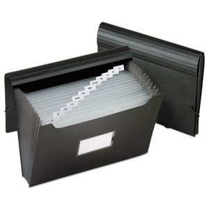 Cardinal Brands, Inc 82013 Jumbo 13-Pocket File, Poly, Letter, Black by ESSELTE PENDAFLEX CORP.