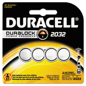 DURACELL PRODUCTS COMPANY DL2032B4PK Lithium Medical Battery, 3V, 2032, 4/Pk by DURACELL PRODUCTS COMPANY