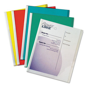 C-Line Products, Inc 32550 Report Covers with Binding Bars, Vinyl, Assorted, 8 1/2 x 11, 50/BX by C-LINE PRODUCTS, INC