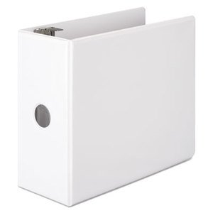 Basic D-Ring View Binder, 5" Cap, White by WILSON JONES CO.