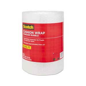 Recyclable Cushion Wrap, 12" x 50 ft. by 3M/COMMERCIAL TAPE DIV.