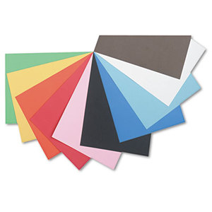 PACON CORPORATION 103063 Tru-Ray Construction Paper, 76 lbs., 12 x 18, Assorted, 50 Sheets/Pack by PACON CORPORATION