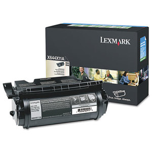 Lexmark International, Inc X644X11A X644X11A Extra High-Yield Toner, 32000 Page-Yield, Black by LEXMARK INT'L, INC.