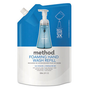 Method Products, Inc 00667 Foaming Hand Wash Refill, 28oz Pouch, Sea Minerals by METHOD PRODUCTS INC.