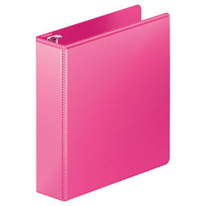 ACCO Brands Corporation W38544212PP Heavy-Duty D-Ring View Binder w/Extra-Durable Hinge, 2" Cap, Bright Pink by ACCO BRANDS, INC.