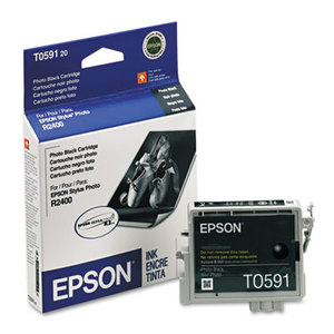 Epson Corporation T059120 T059120 UltraChrome K3 Ink, 640 Page-Yield, Photo Black by EPSON AMERICA, INC.