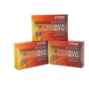 TDK ELECTRONICS 77000010766 DVM Digital Video Cassette, 60 Minutes by TDK ELECTRONICS