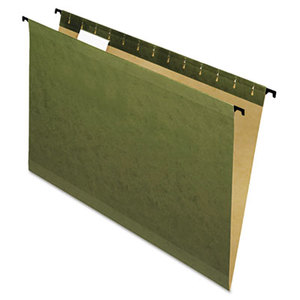 ESSELTE CORPORATION ESS-6153 1/5 Poly Laminate Hanging Folders, 1/5 Tab, Legal, Green, 20/Box by ESSELTE PENDAFLEX CORP.