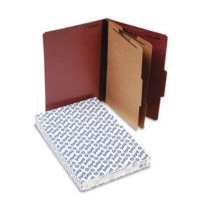 Cardinal Brands, Inc 2257R Four-, Six-, and Eight-Section Pressboard Folders, Legal, Red, 10/Box by ESSELTE PENDAFLEX CORP.