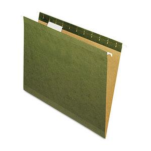 Cardinal Brands, Inc 4152-1/5 X-Ray Hanging File Folders, 1/5 Tab, Letter, Standard Green, 25/Box by ESSELTE PENDAFLEX CORP.