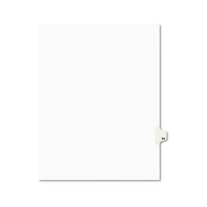 Avery 01094 Avery-Style Legal Side Tab Divider, Title: 94, Letter, White, 25/Pack by AVERY-DENNISON