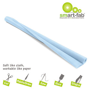 Smart-Fab 1U384804042 Smart Fab Disposable Fabric, 48 x 40 roll, Sky Blue by SMART-FAB INC