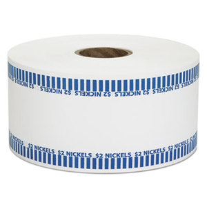 Automatic Coin Rolls, Nickels, $2, 1900 Wrappers/Roll by MMF INDUSTRIES