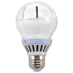 3M RCA19C4 LED Advanced Light Bulbs A-19, 57 Watts, Cool White by 3M/COMMERCIAL TAPE DIV.